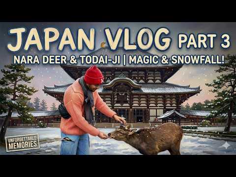 Osaka's Night Market & Exploring Nara | Vlog 03